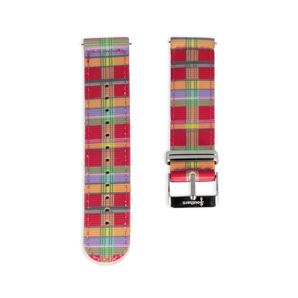 Coral Plaid