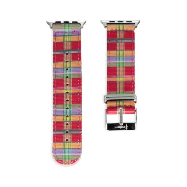 Coral Plaid